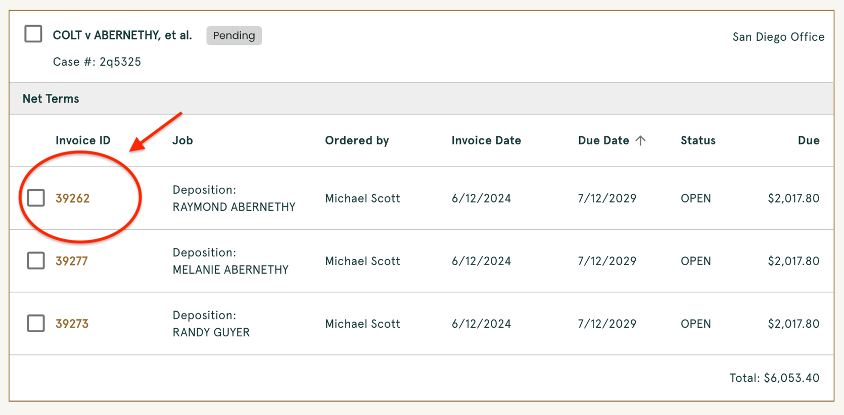 Viewing and Paying Invoices On Your Firm Dashboard