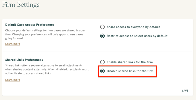 Link Sharing Off-1